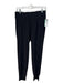 Norma kamali Size XS Black Polyester Elastic Waist Cinched Ankle Pockets Pants Black / XS