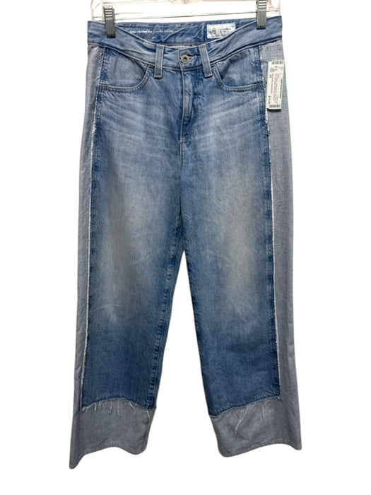 AG Adriano Goldschmied Size 24 Light Wash Cotton Denim Low Rise Zip Fly Jeans Light Wash / 24