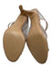No. 6 Store Shoe Size 37 Beige Acetate & Leather Almond Toe Sandals Beige / 37