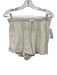 Z Supply Size XS Cream White Cotton Spaghetti Strap Floral Eyelet Short Set Cream White / XS