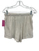 Z Supply Size XS Cream White Cotton Spaghetti Strap Floral Eyelet Short Set Cream White / XS