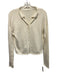 Alex Mill Size XS White Cotton & Cashmere Knit Rolled Hem Button Up Cardigan White / XS