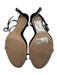 Schutz Shoe Size 10 Black Satin Rhinestone Slingback Stiletto Pumps Black / 10