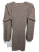Michael Costello x Revolve Size XS Brown Wool Blend Sweater Mini Bodycon Dress Brown / XS