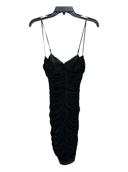 House of CB Size Small Black Polyester Blend Spaghetti Strap Corset Dress Black / Small