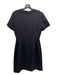 Club Monaco Size 6 Black Polyester Short Sleeve Scoop Neck GHW Dress Black / 6