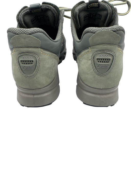 ecco Shoe Size 37 Dark Green Leather & Synthetic Lace Up Sneaker Sneakers Dark Green / 37