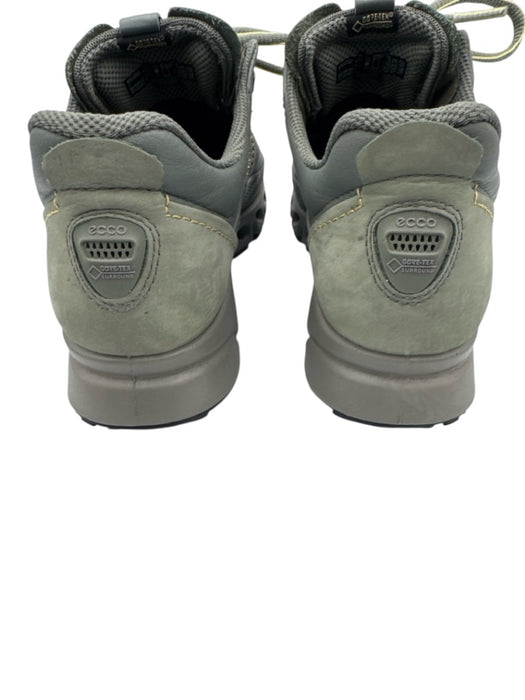 ecco Shoe Size 37 Dark Green Leather & Synthetic Lace Up Sneaker Sneakers Dark Green / 37