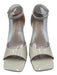 Marc Fisher Shoe Size 9 Beige White Patent Leather Square Toe Wedge Wedges Beige White / 9
