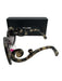 Prada Taupe & Black Acetate Tortoise shell Round Oversize Sunglasses Taupe & Black
