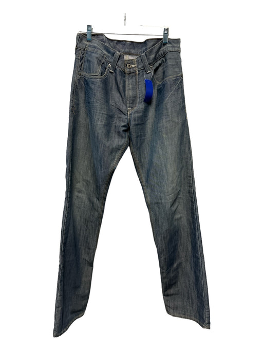 Levi's Size 32X34 Blue Cotton Stitching Men's Jeans 32X34