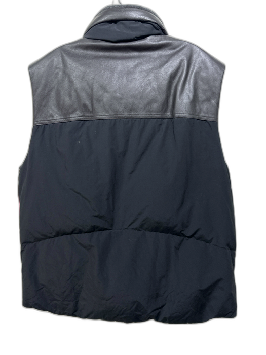 Postcard Size XL Navy Synthetic Solid Vest Men's Jacket Navy / XL
