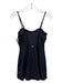 Alo Size Medium Black Strappy Spaghetti Strap Skort Dress Black / Medium