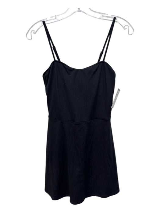 Alo Size Medium Black Strappy Spaghetti Strap Skort Dress Black / Medium