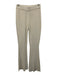 yllw Size XL White Viscose & Nylon Ribbed Elastic Waist Cardigan Pants Set White / XL