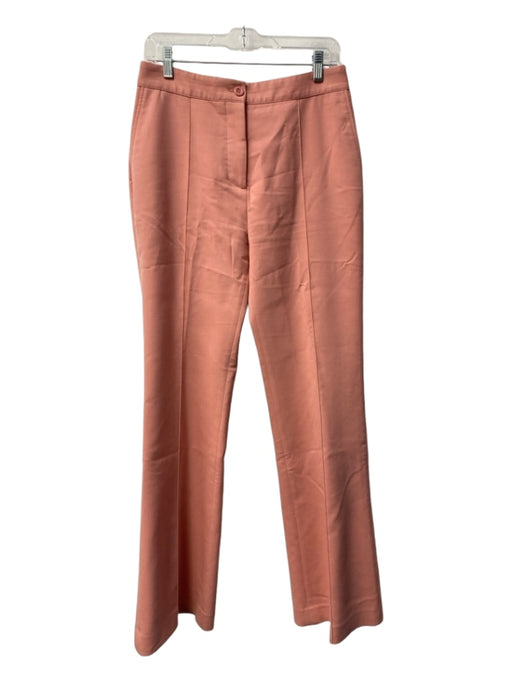 See By Chloe Size 40 Peach Cotton & Polyester Front Seam Pockets mid -rise Pants Peach / 40