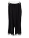 Wayf Size S Black Polyester feather hem Pockets Elastic Waist Straight Leg Pants Black / S