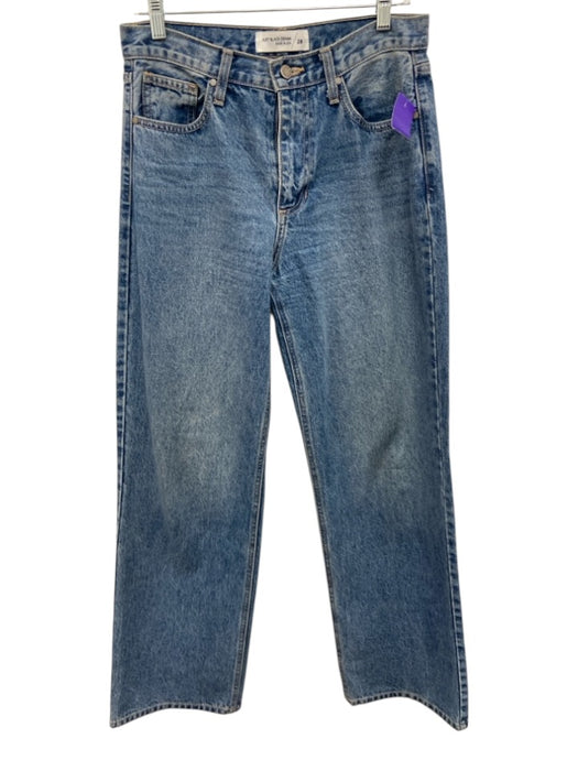 Just Black Denim Size 28 Medium Wash Cotton Denim Distressed Wash Jeans Medium Wash / 28