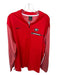 Nike Size 3XL Red Polyester UGA Half Zip Athletic Men's Jacket 3XL