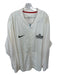 Nike Size 3XL Cream & Black Polyester UGA Full Zip Athletic Men's Jacket 3XL