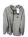 Nike NWT Size 3XL Gray & Black Polyester Football Full Zip hood Men's Jacket 3XL