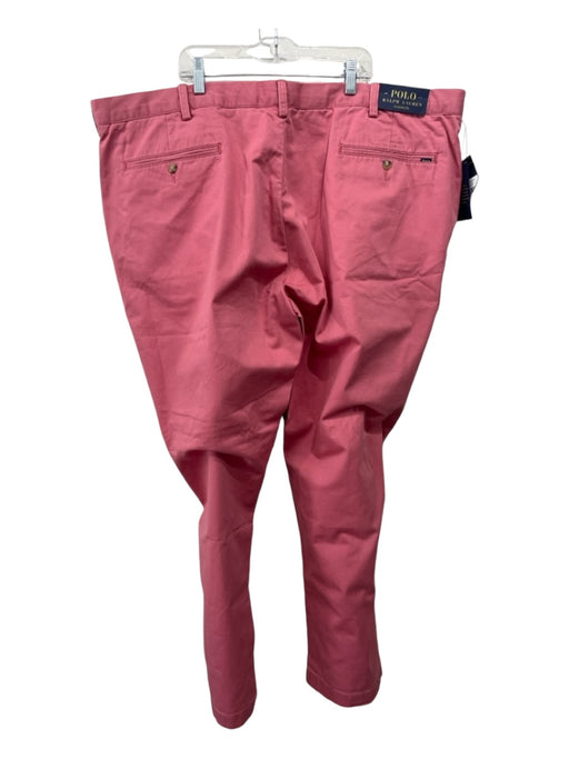 Polo NWT Size 46 Red Cotton Solid Khakis Men's Pants 46