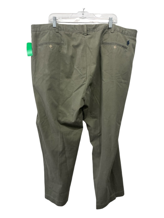 Polo Size 46 Olive Cotton Solid Khakis Men's Pants 46