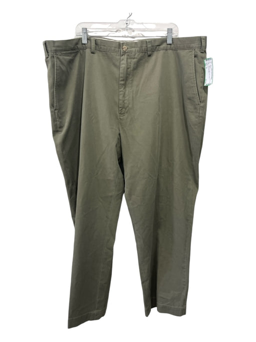 Polo Size 46 Olive Cotton Solid Khakis Men's Pants 46