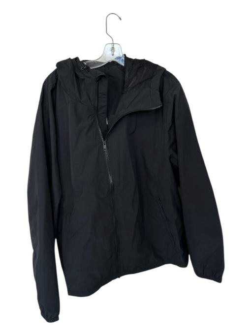H&M NWT Size 2XL Black Polyester Hood Water Repellent Men's Jacket Black / 2XL
