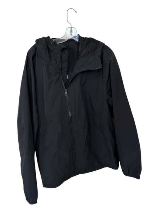 H&M NWT Size 2XL Black Polyester Hood Water Repellent Men's Jacket Black / 2XL
