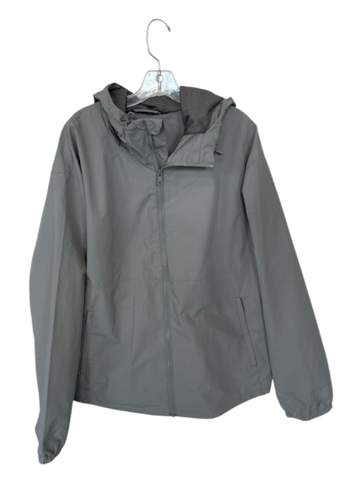 H&M NWT Size 2XL Light Gray Polyester Hood Water Repellent Men's Jacket Light Gray / 2XL