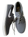 Nike Shoe Size 13 New Gray & White Canvas Low Top Athletic Men's Sneakers 13