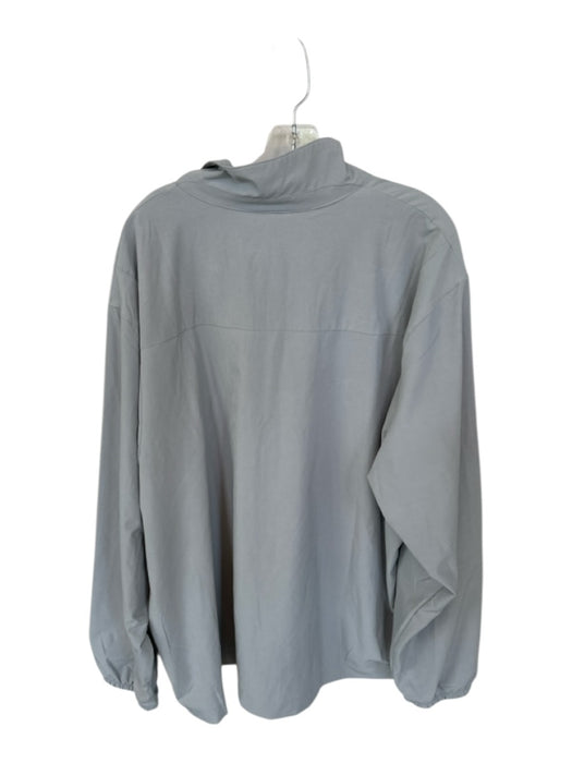 Nike Size XXL Grey Nylon UGA Zip UP Pockets Men's Jacket Grey / XXL