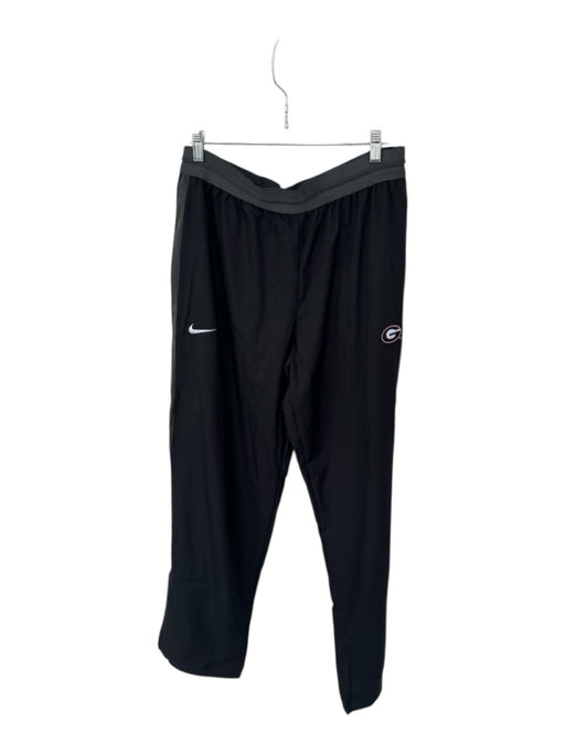 Nike Size L Black Nylon UGA Jogger Dri-Fit Men's Pants Black / L
