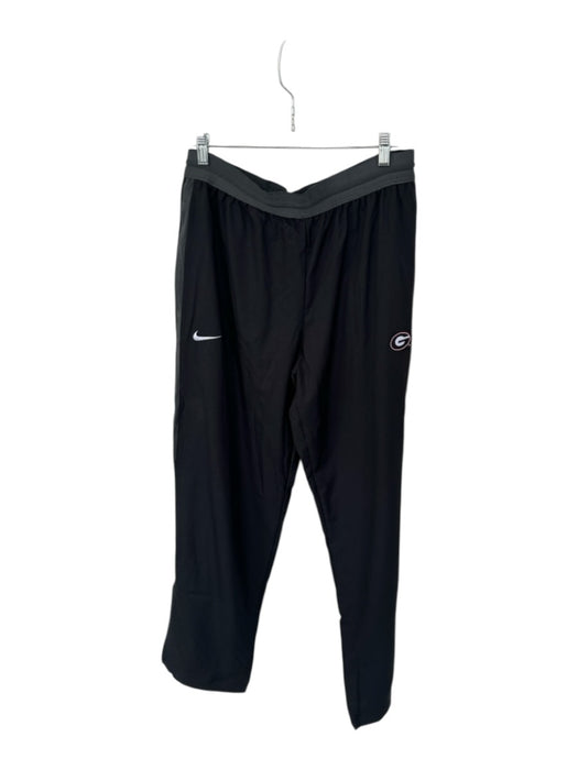 Nike Size L Black Nylon UGA Jogger Dri-Fit Men's Pants Black / L