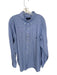 Ralph Lauren Size 3XB Blue & White Cotton Striped Button Down Men's Shirt Blue & White / 3XB