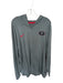 Nike Size 3XL Gray & Red Polyester UGA Hood Athletic Men's Jacket Gray & Red / 3XL