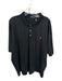 Polo Ralph Lauren Size 3XB Black & Brown Cotton Solid Men's Polo Black & Brown / 3XB