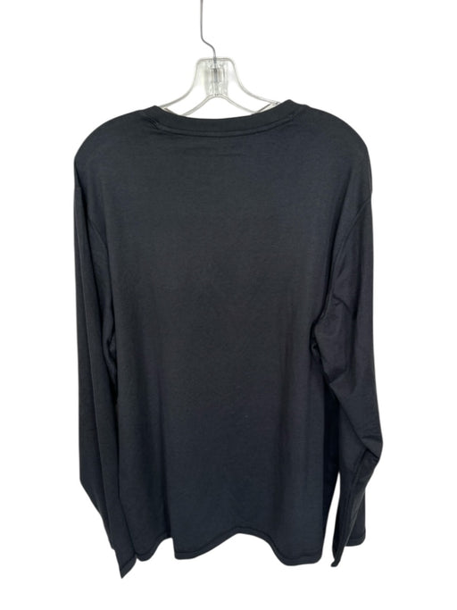 Vuori Size XXL Black Recycled Polyester Solid Athletic Men's T-Shirt Black / XXL