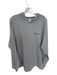 Peter Millar NWT Gray & Red Polyester Heathered Long Sleeve Athletic Hoodie Gray & Red / XXL