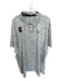 Nike Size 3XL Gray & Red Polyester UGA Athletic Men's Polo Gray & Red / 3XL