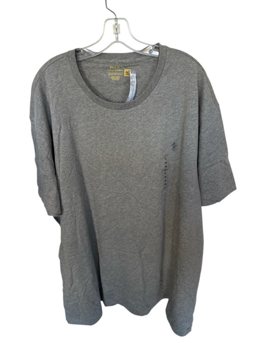 Polo Ralph Lauren NWT Size 3XB Gray Cotton Heathered Men's T-Shirt Gray / 3XB