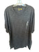 Polo Ralph Lauren NWT Size 3XB Charcoal & White Cotton Heathered Men's T-Shirt Charcoal & White / 3XB