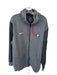 Nike New Size 3XL Gray & Red Polyester Blend UGA Full Zip hood Men's Jacket 3XL