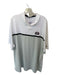 Nike Size 3XL Gray & White Polyester UGA Golf Men's Polo 3XL