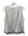 Trina Turk Size 10 Ivory Polyester & Viscose Sleeveless Back Zip Top Ivory / 10