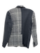 Mira Mikati Size XS / 34 gray, cream, green Wool Blend Patch Plaid Blazer Jacket gray, cream, green / XS / 34