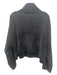 BlankNYC Size S Dark Gray Polyester Knit Turtleneck Long Sleeve Sweater Dark Gray / S