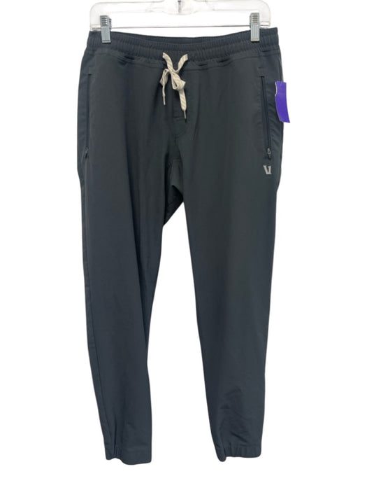 Vuori Size Est M Dark Gray Synthetic Solid Jogger Athleisure Men's Pants Dark Gray / Est M