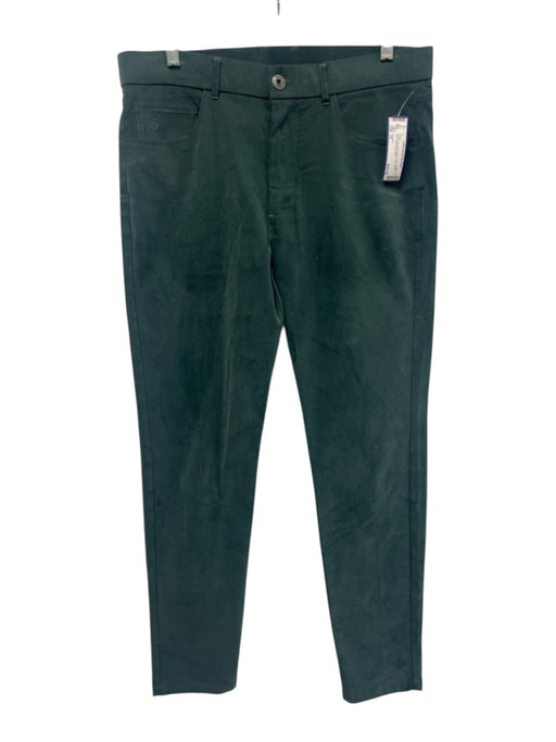 Greyson Size 33 Green Cotton Blend Solid Khaki Slim Men's Pants Green / 33